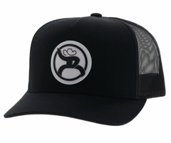 Hooey Roughy 2.0 Circle Patch Cap 4046T-BK