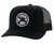 Hooey Roughy 2.0 Circle Patch Cap 4046T-BK