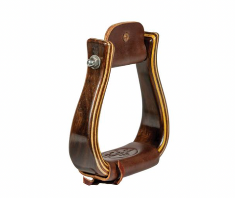 Professional's Choice Dark Wood Stirrup 2" Dark Gloss WS2
