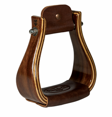 Professional's Choice Medium Woods Stirrup 3" Medium Gloss WS3