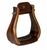 Professional's Choice Medium Woods Stirrup 3" Medium Gloss WS3