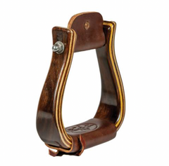 Professional's Choice Medium Wood Stirrup 2" Medium Gloss WS2