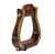 Professional's Choice Medium Wood Stirrup 2" Medium Gloss WS2