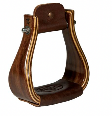 Professional's Choice Dark Wood Stirrup 3" Dark Gloss WS3