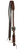 Professional's Choice Gunslinger CHO/RO Slit Ear Headstall 5/8" 5011CRO