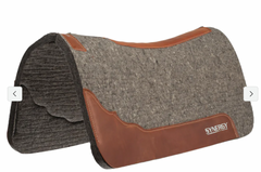 Weaver Synergy Contoured Steam Pressed 100% Merino Wool Felt Performance Saddle Pad