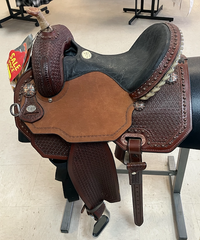 Circle Y Barrel Saddle 13.5"