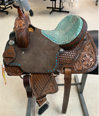 Jones Boys Barrel Saddle 14"