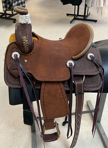 Jones Boys Kids Ranch Saddle 12"