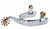 Weaver Plain Band Cutting Spurs 25-8030