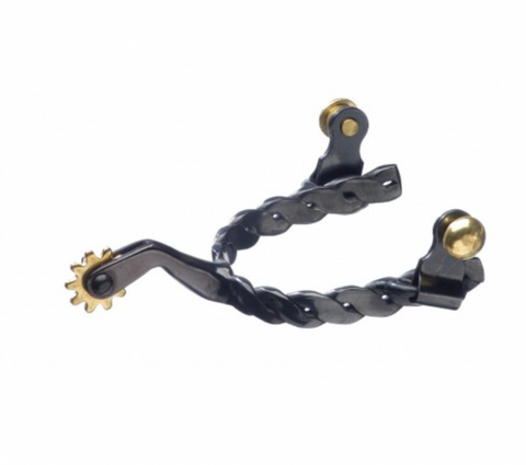 Western Rawhide Black Show Spur 335863