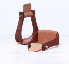 Ronnie Nettles 2"  Stained Stirrups