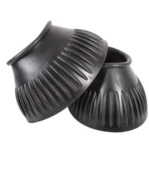 Classic Equine Rubber Bell Boot CRPOBBBK