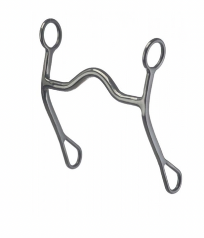 Western Rawhide BLACK STEEL GRAZING BIT 255768-52