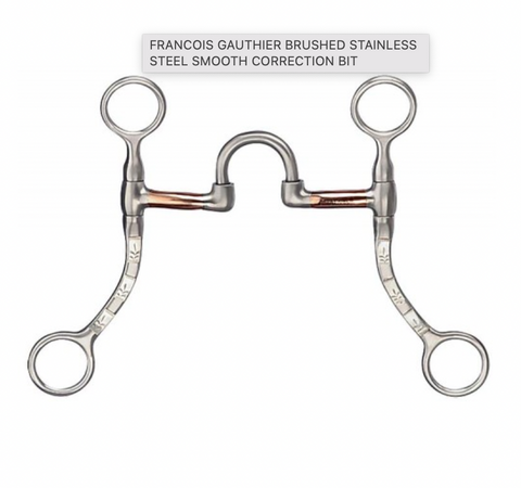FG FRANCOIS GAUTHIER BRUSHED STAINLESS STEEL SMOOTH CORRECTION BIT 255380