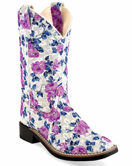 Old West Cowboy Boot Kids Girls VB9151