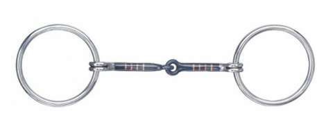Western Rawhide BS Snaffle Bit SS Ring 255441-50