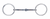 Western Rawhide BS Snaffle Bit SS Ring 255441-50