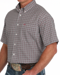 Cinch Arena Flex Button Up S/S Shirt Men's MTW1704150