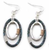 Wyo-Horse Double Oval Turquoise Earrings JE325PT