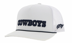 Hooey Dallas Cowboys Snap Back Cap 7267T-WH
