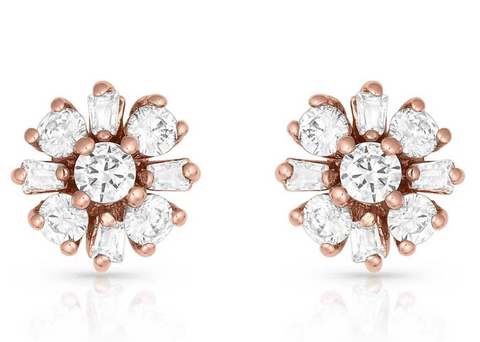 Montana SilverSmith Rose Gold Cluster Flowers ER3874RG