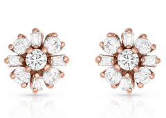 Montana SilverSmith Rose Gold Cluster Flowers ER3874RG