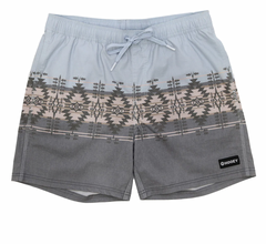 Hooey Bigwake Blue/Grey Aztec Board Short Men's HB2035AZST