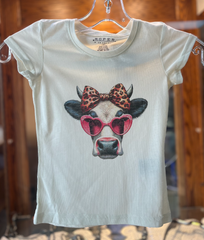Roper Cow Head T-Shirt Girl's 03-009-0513-4098