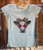 Roper Cow Head T-Shirt Girl's 03-009-0513-4098