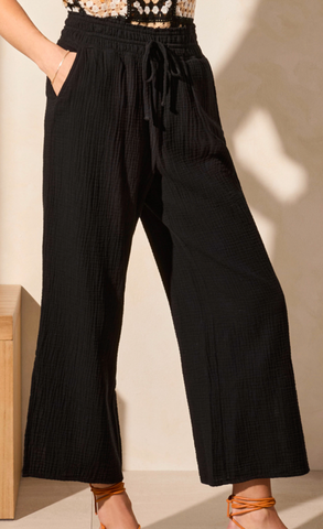 Tribal Jeans 2 Ways Wide Leg Pants with Slit Women’s