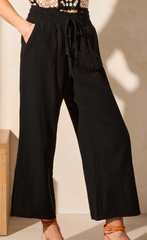Tribal Jeans 2 Ways Wide Leg Pants with Slit Women’s