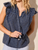 Tribal Jeans Frill Blouse Women’s 5826O-5299-0364