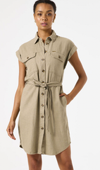 Garcia Summer Olive Dress Women's D50086