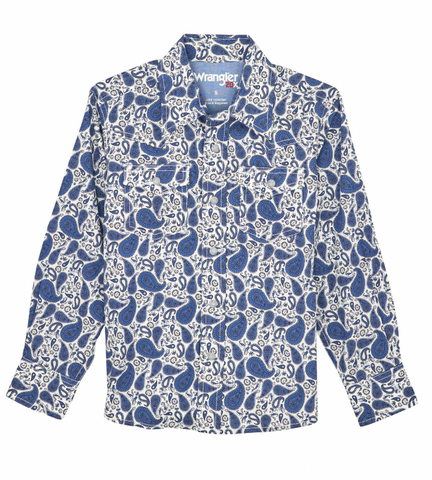 Wrangler 20X Snap Up L/S Shirt Boy's 112367941