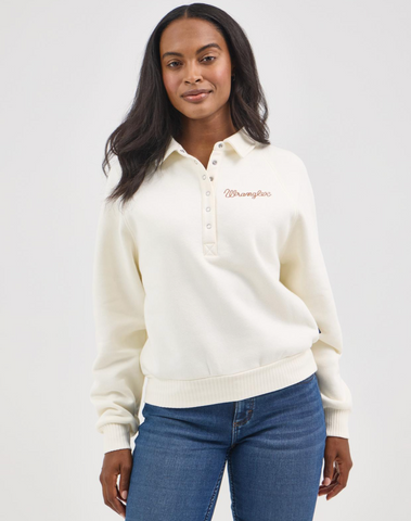 Wrangler Retro Sweatshirt 1/2 Snap Up Women's 112367392
