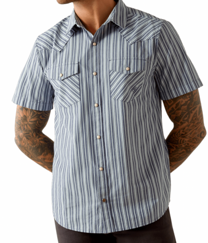 Ariat Retro Fitted Snap Up S/S Shirt Men's