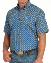 Cinch MENS S/S PRINT - ROY MTW1111486