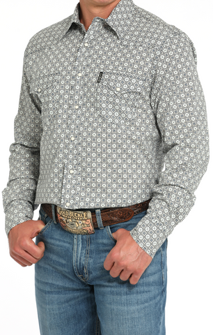 Cinch Modern Fit Snap Up L/S Shirt Men's MTW1303090
