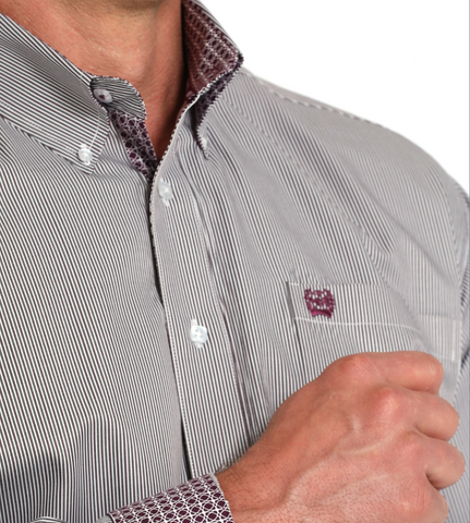 Cinch Button Up L/S Shirt Men’s L/S MTW1105917