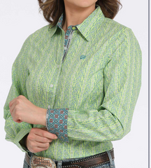 Cinch Button Up L/S Shirt Women's MSW9165068