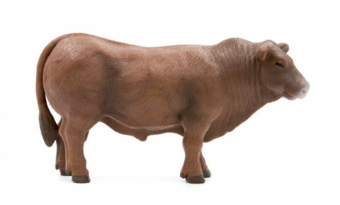 Little Buster Toys Red Angus Bull