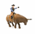 Little Buster Toys Bucking Bull & Rider Brown