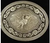 Nocona Bull Rider Silver Buckle 7710