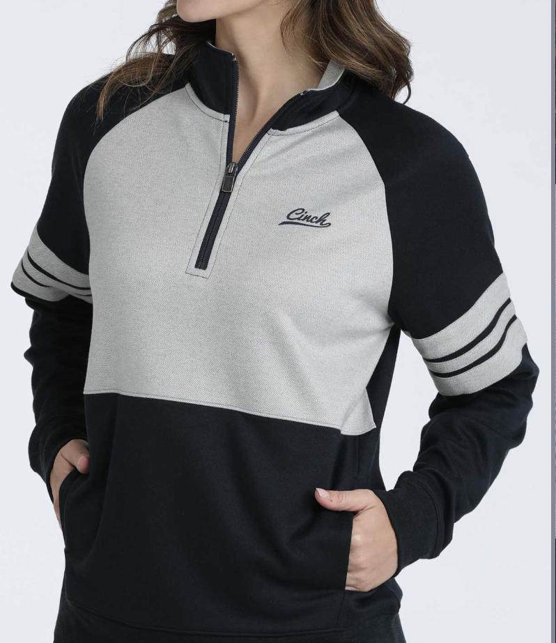 Cinch Women's 1/4 Zip fleece pullover MAK7913001 | Jones