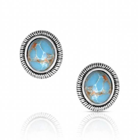 Montana Silversmiths Earrings Denim Nights ER6316