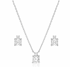 Montana Silversmiths Jewelry Set Clean Cut Shine JS6292