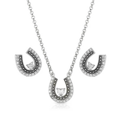Montana Silversmiths Jewelry Set Lovely and Lucky JS6307