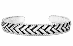Montana Silversmiths Cuff Midnight Wave BC6284