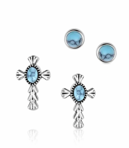 Montana Silversmiths Earrings Unbroken Faith ER6319